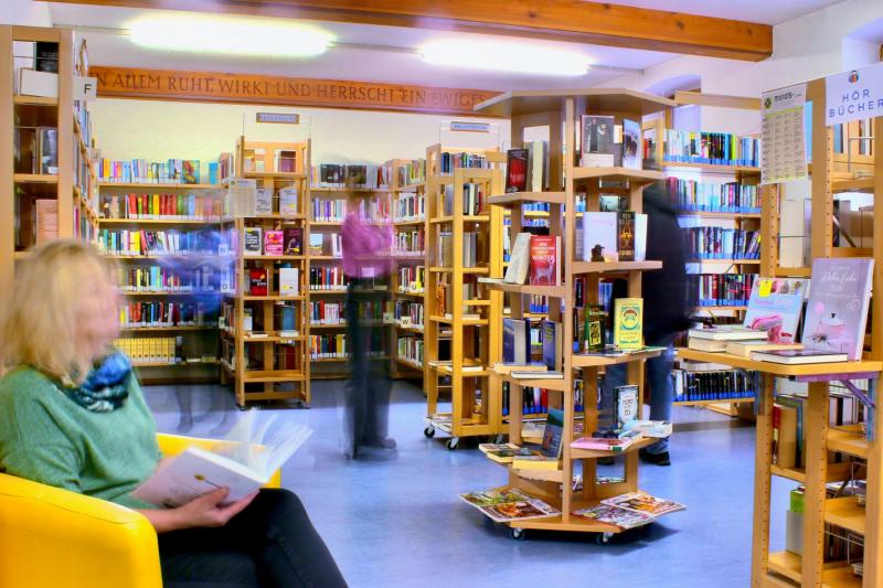 Bücherei Traisen - Innenansicht 