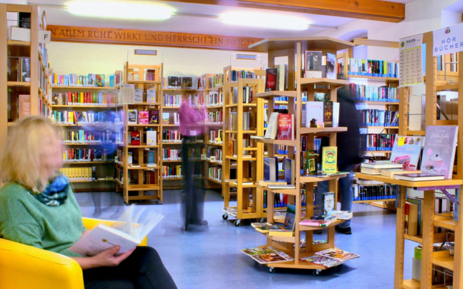 Bücherei Traisen - Innenansicht 